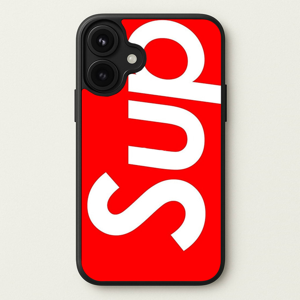 Sup Logo Phone Case for iPhone 17