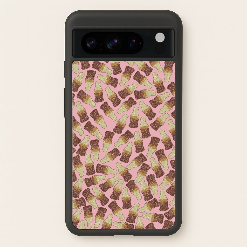 Cola Bottles - Sweets Patterns - Sweets Patterns Phone Case for Google Pixel 8 Pro