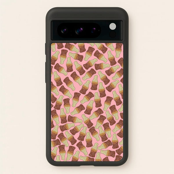 Cola Bottles - Sweets Patterns - Sweets Patterns Phone Case for Google Pixel 8 Pro