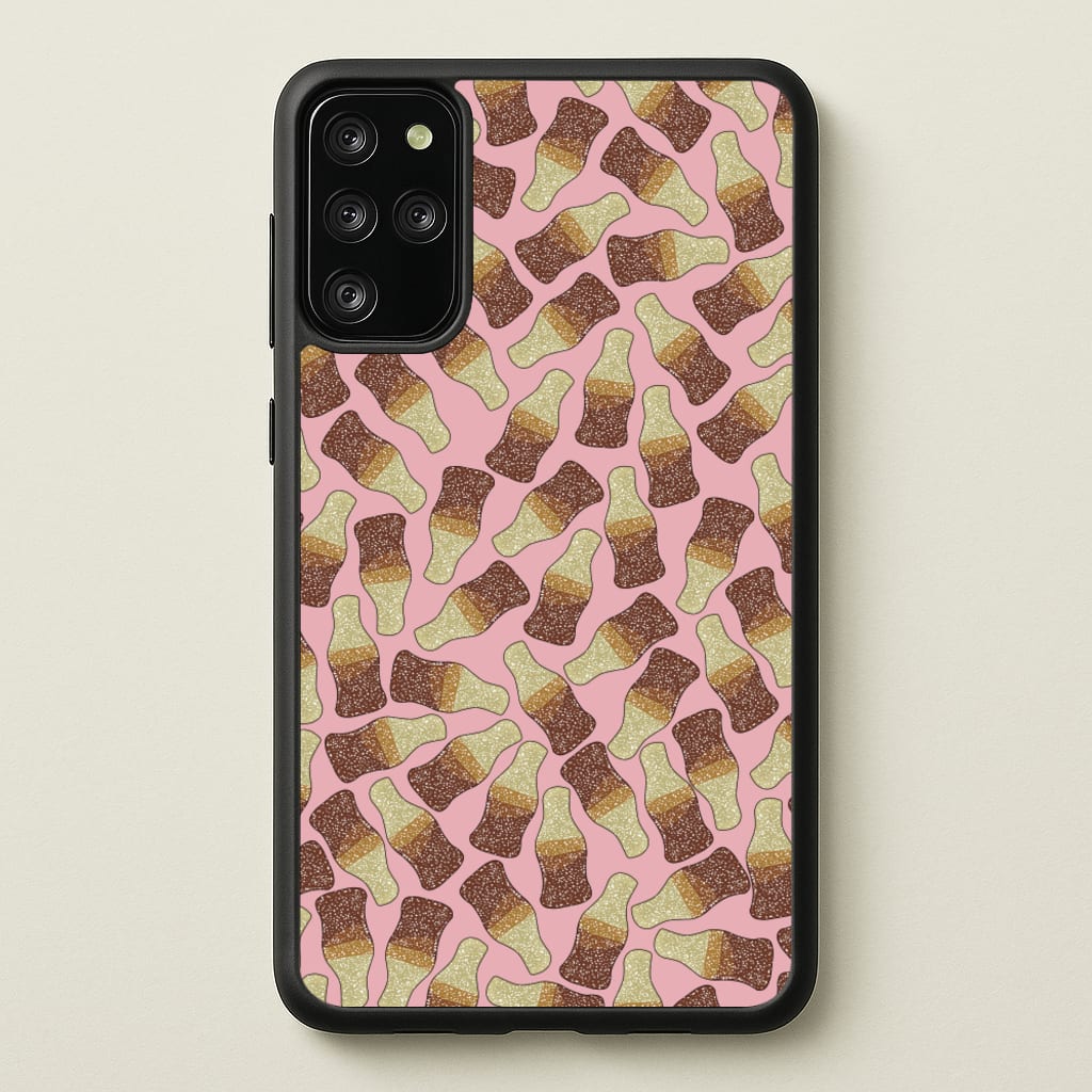 Cola Bottles - Sweets Patterns - Sweets Patterns Phone Case for Galaxy S20 Plus
