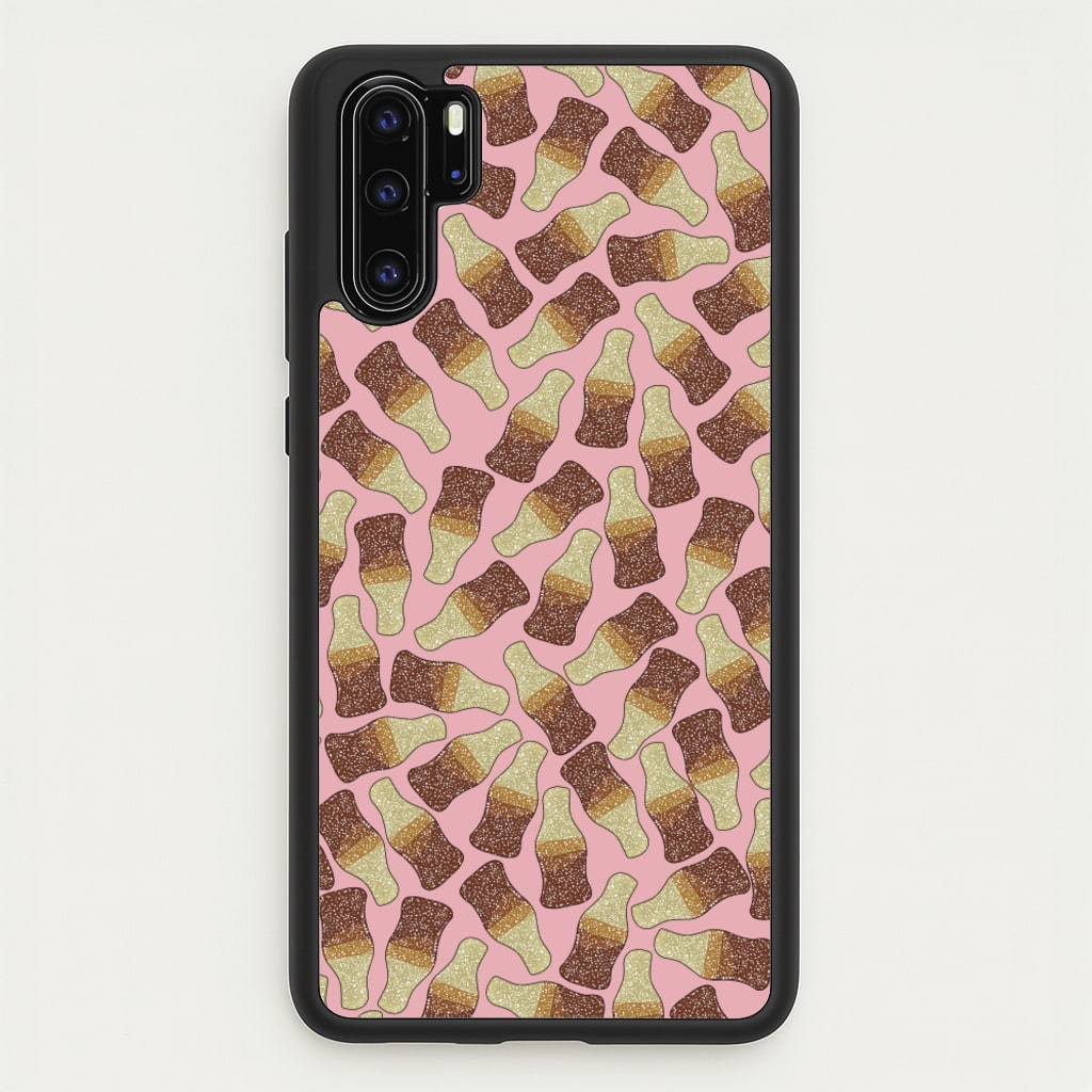 Cola Bottles - Sweets Patterns - Sweets Patterns Phone Case for Huawei P30 Pro