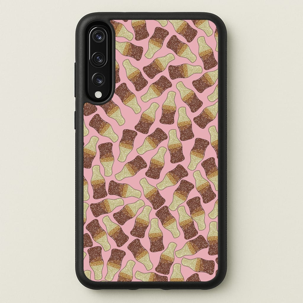 Cola Bottles - Sweets Patterns - Sweets Patterns Phone Case for Huawei P20 Pro