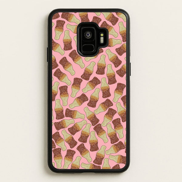 Cola Bottles - Sweets Patterns - Sweets Patterns Phone Case for Galaxy S9