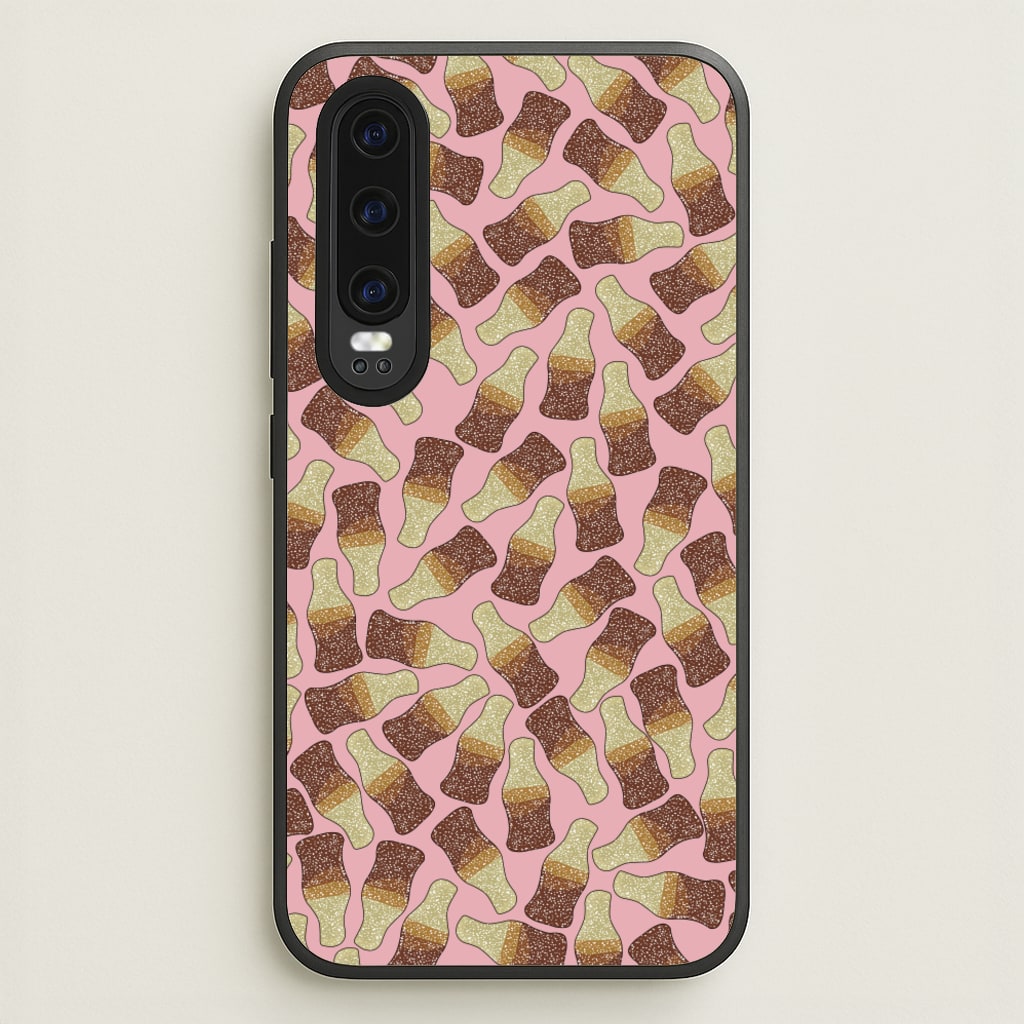 Cola Bottles - Sweets Patterns - Sweets Patterns Phone Case for Huawei P30