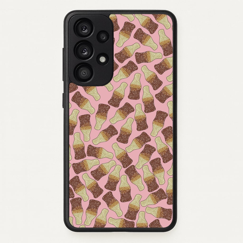 Cola Bottles - Sweets Patterns - Sweets Patterns Phone Case for Galaxy A53