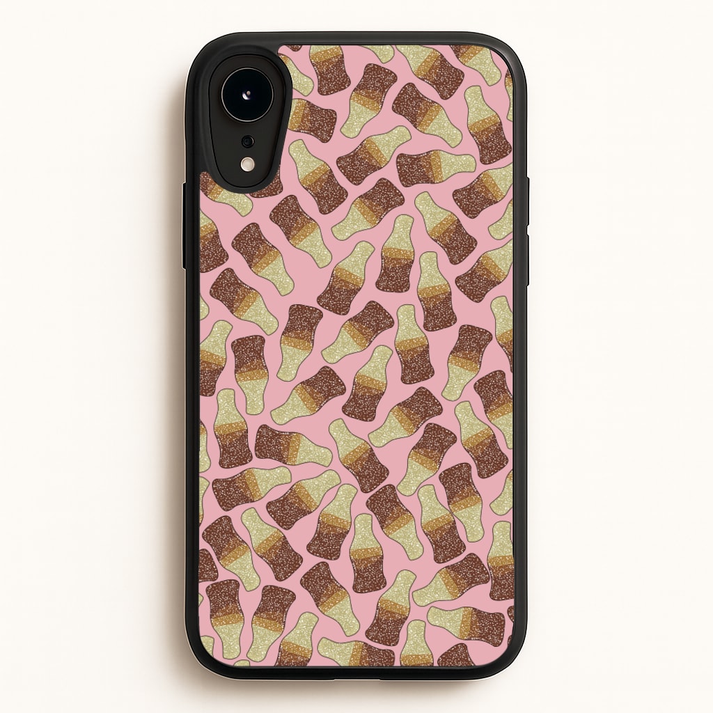 Cola Bottles - Sweets Patterns - Sweets Patterns Phone Case for iPhone XR