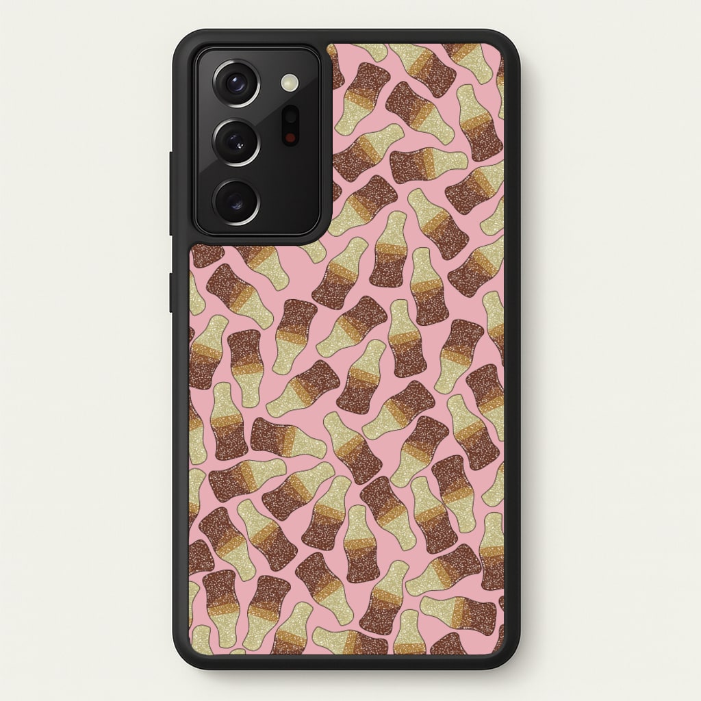 Cola Bottles - Sweets Patterns - Sweets Patterns Phone Case for Galaxy Note 20 Ultra