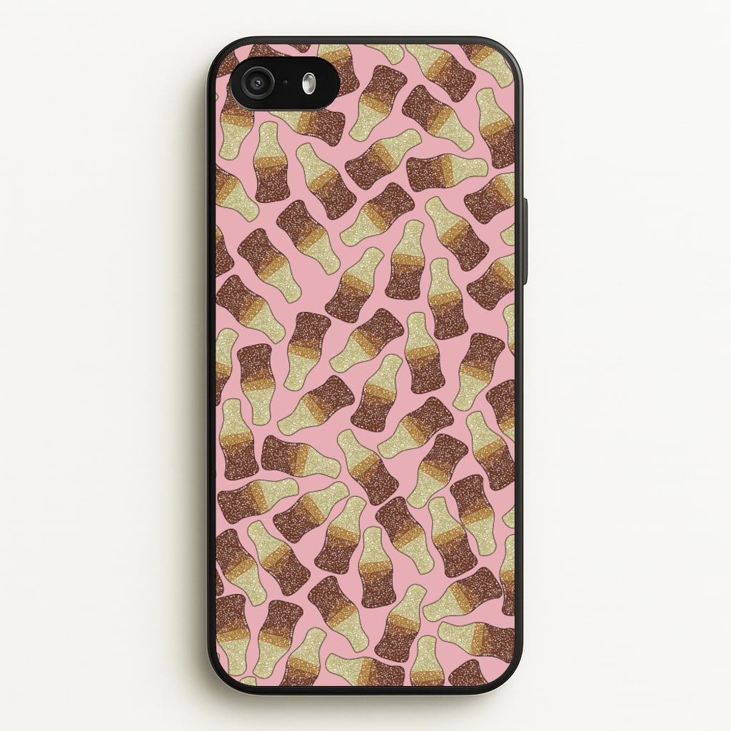 Cola Bottles - Sweets Patterns - Sweets Patterns Phone Case for iPhone 5 / 5s / SE 2016