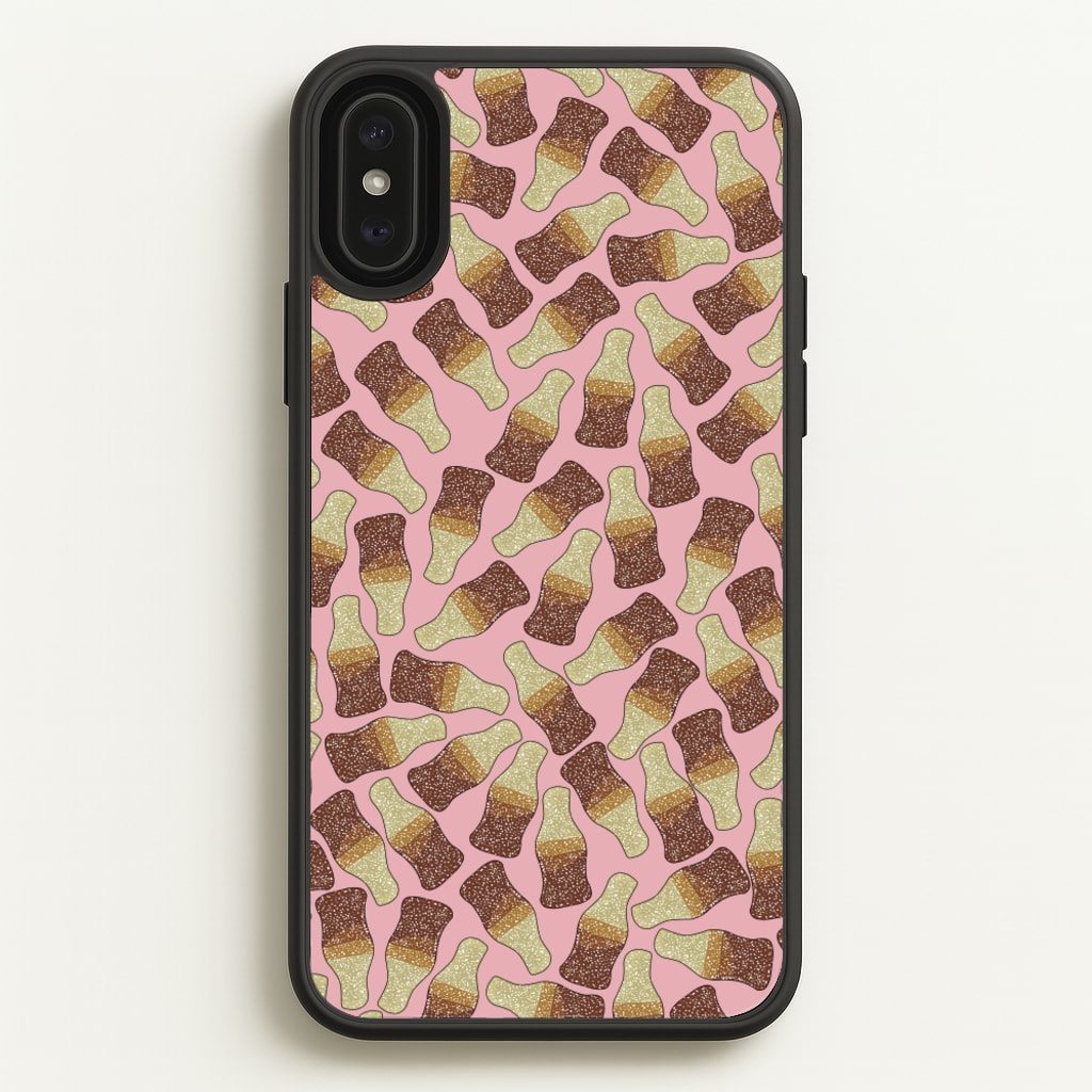 Cola Bottles - Sweets Patterns - Sweets Patterns Phone Case for iPhone XS Max