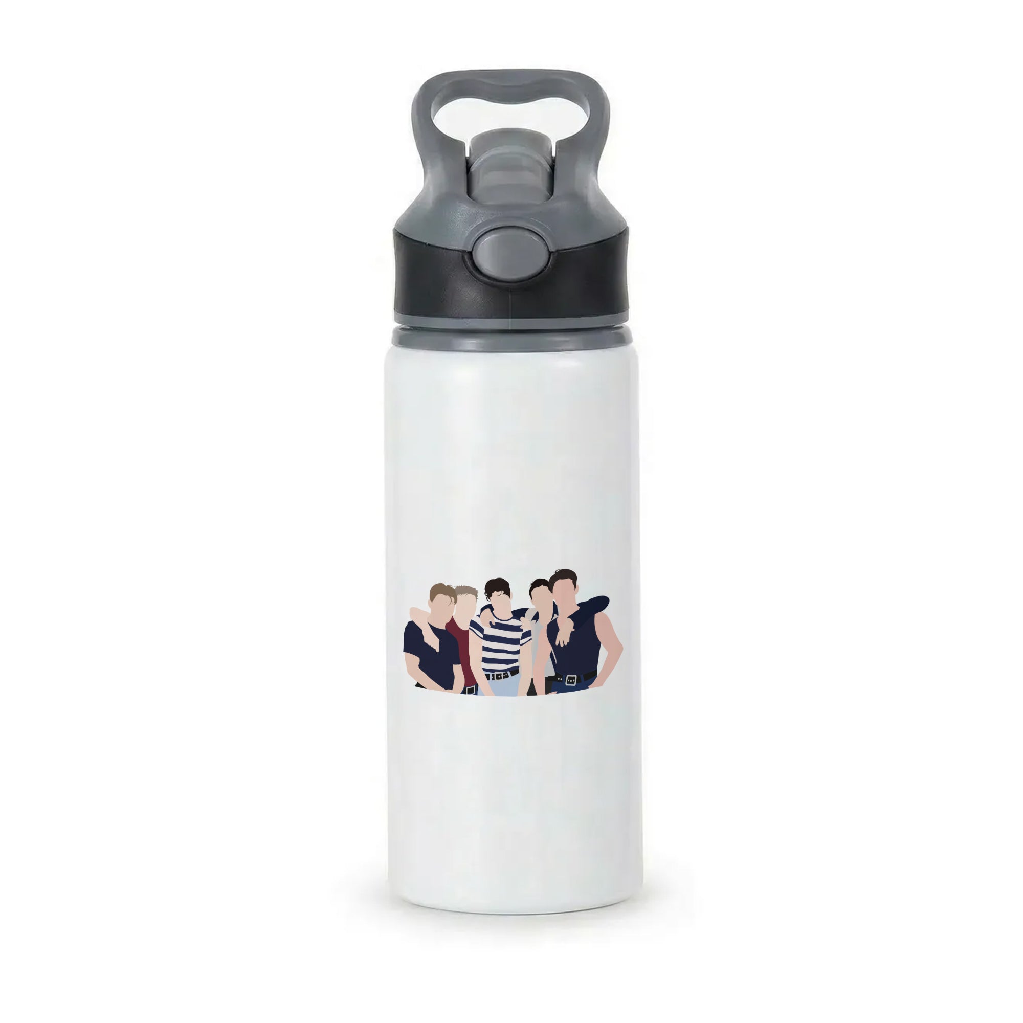 Take Band Members Active Water Bottle - Black