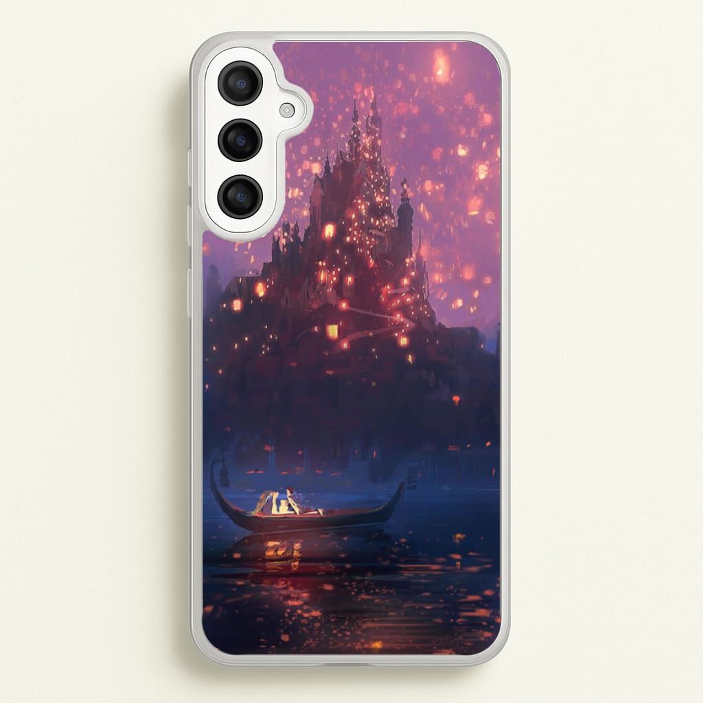 Tangled Chinese Lantern Fairytale - Disney Phone Case for Galaxy A34