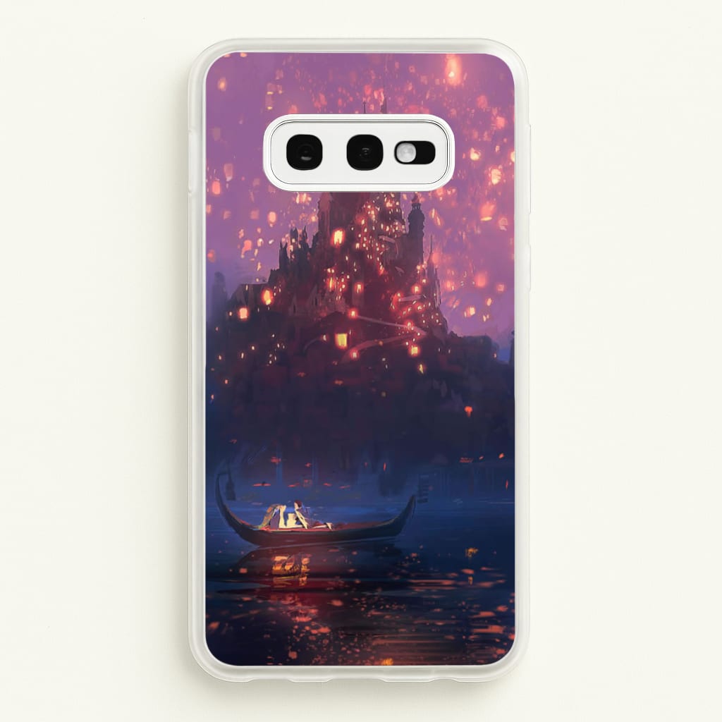 Tangled Chinese Lantern Fairytale - Disney Phone Case for Galaxy S10e