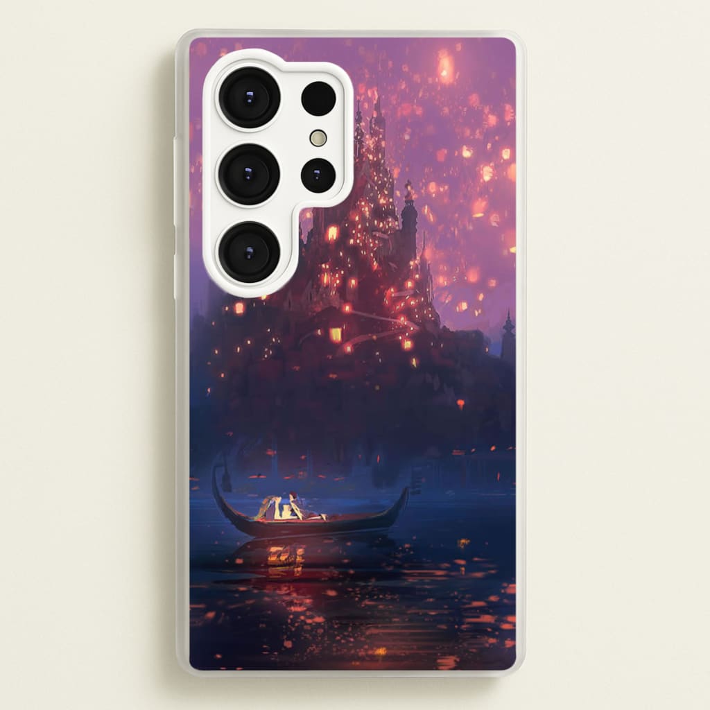 Tangled Chinese Lantern Fairytale - Disney Phone Case for Galaxy S25 Ultra