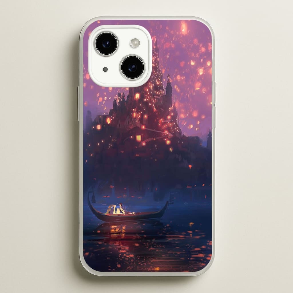 Tangled Chinese Lantern Fairytale - Disney Phone Case for iPhone 15