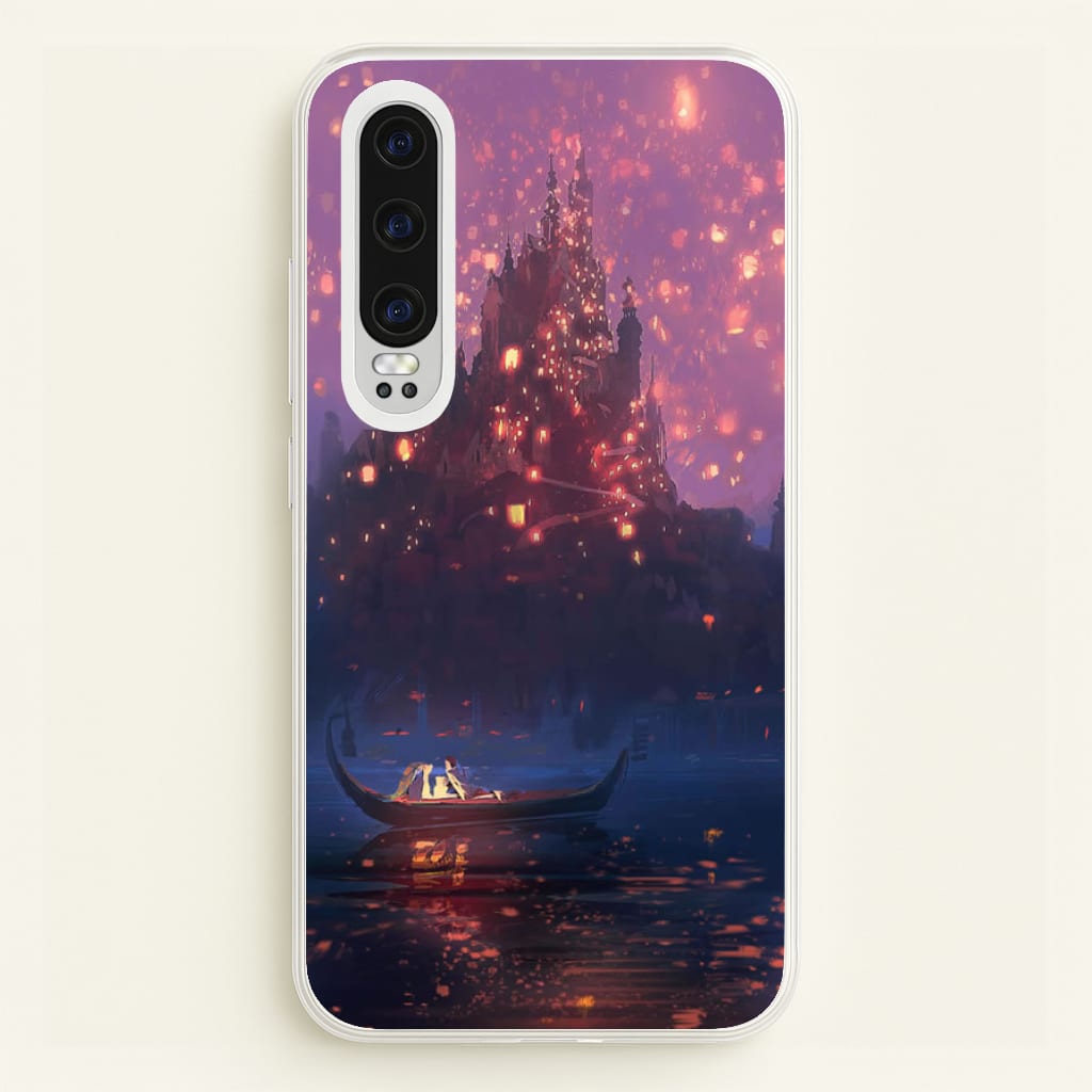 Tangled Chinese Lantern Fairytale - Disney Phone Case for Huawei P30