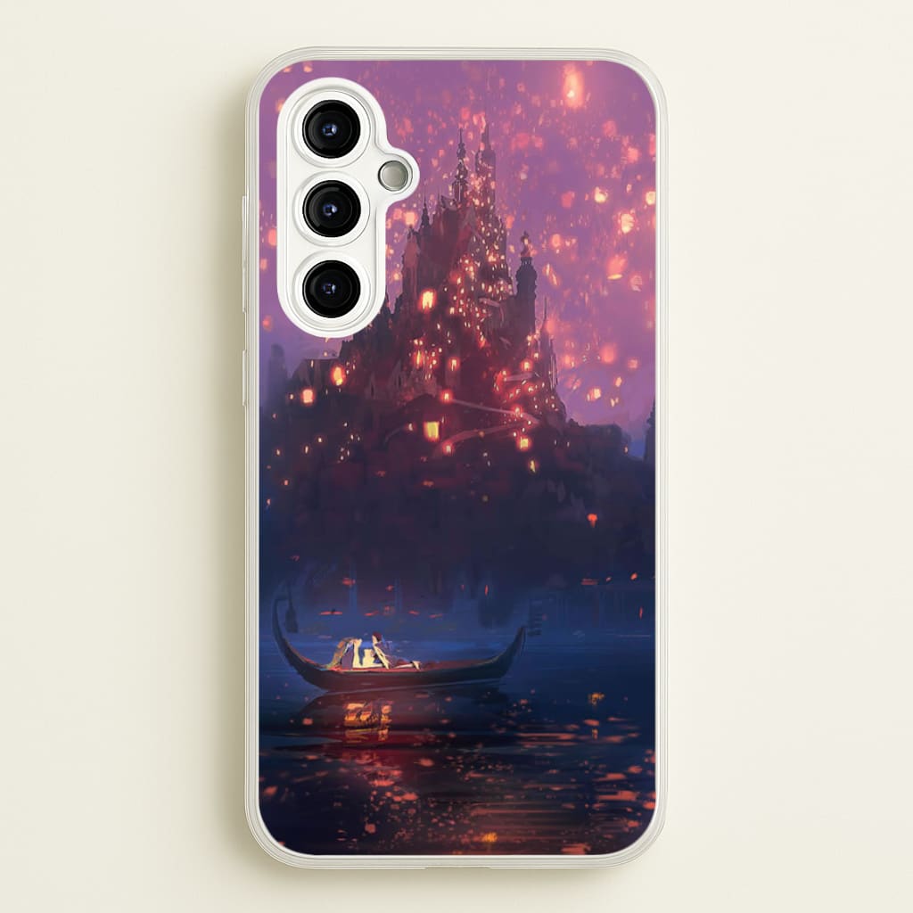 Tangled Chinese Lantern Fairytale - Disney Phone Case for Galaxy A54