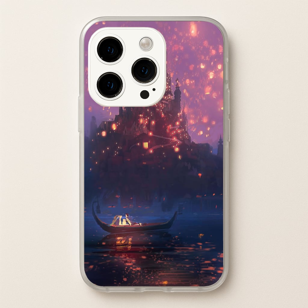 Tangled Chinese Lantern Fairytale - Disney Phone Case for iPhone 14 Pro