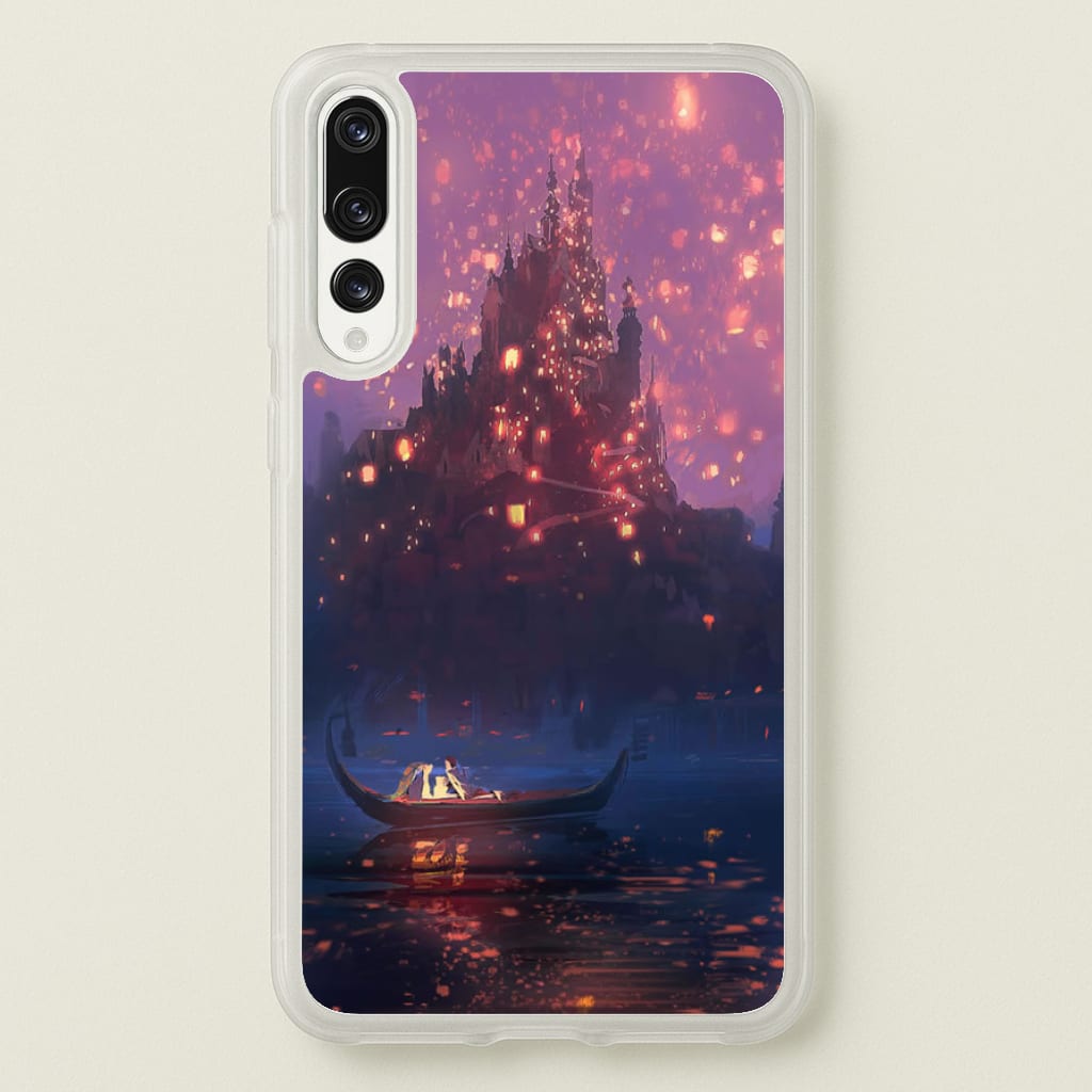 Tangled Chinese Lantern Fairytale - Disney Phone Case for Huawei P20 Pro