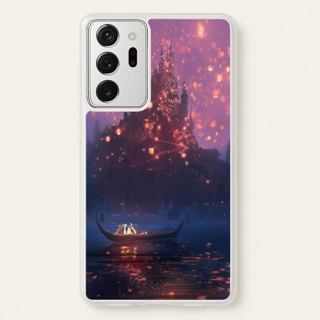 Tangled Chinese Lantern Fairytale - Disney Phone Case for Galaxy Note 20 Ultra