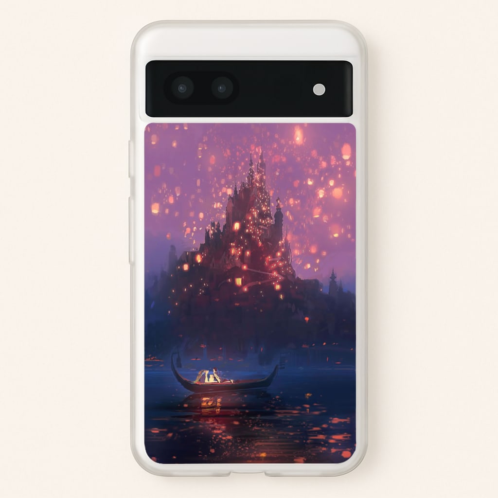 Tangled Chinese Lantern Fairytale - Disney Phone Case for Google Pixel 7a