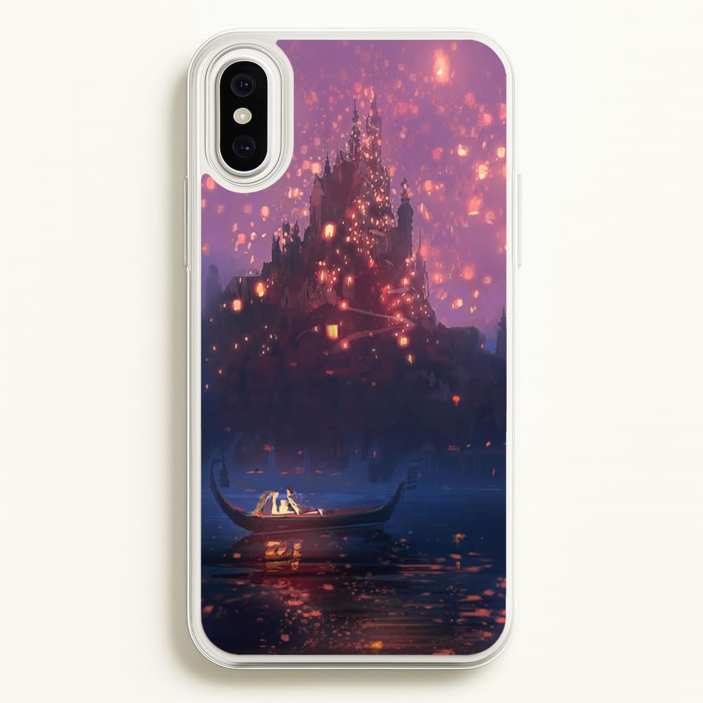Tangled Chinese Lantern Fairytale - Disney Phone Case for iPhone XS Max