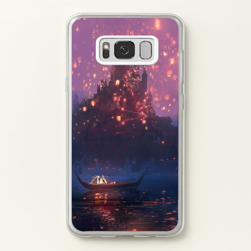 Tangled Chinese Lantern Fairytale - Disney Phone Case for Galaxy S8