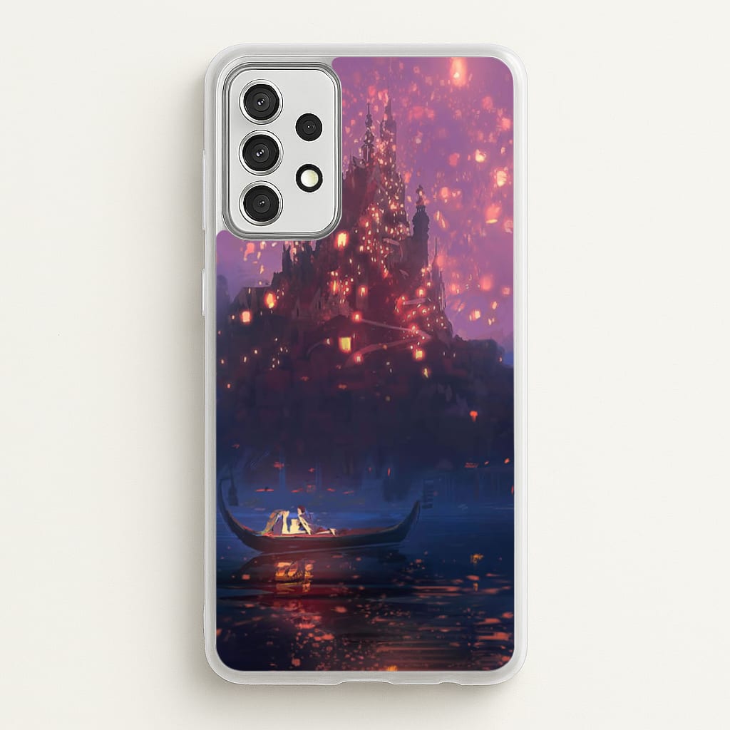 Tangled Chinese Lantern Fairytale - Disney Phone Case for Galaxy A52 / A52s