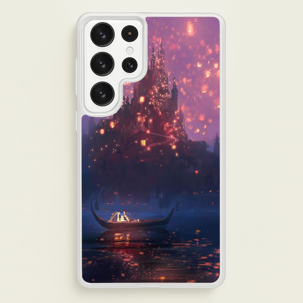 Tangled Chinese Lantern Fairytale - Disney Phone Case for Galaxy S22 Ultra