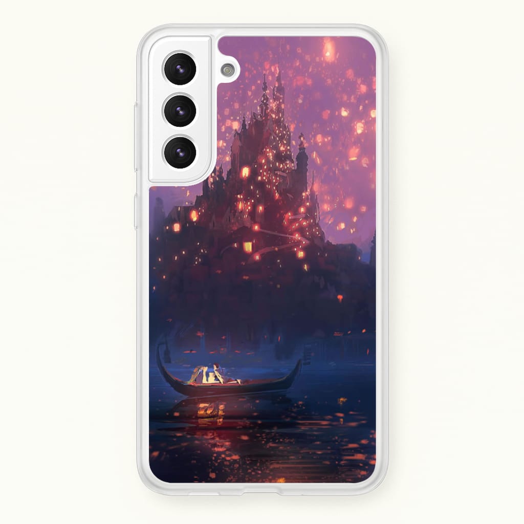 Tangled Chinese Lantern Fairytale - Disney Phone Case for Galaxy S21FE