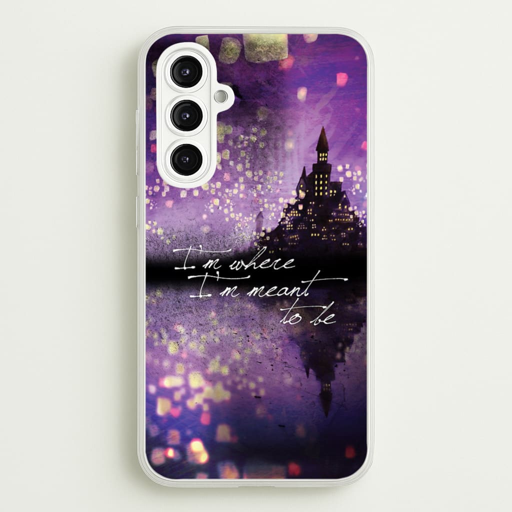 I'm Where I'm Meant To Be Tangled - Disney Phone Case for Galaxy A16