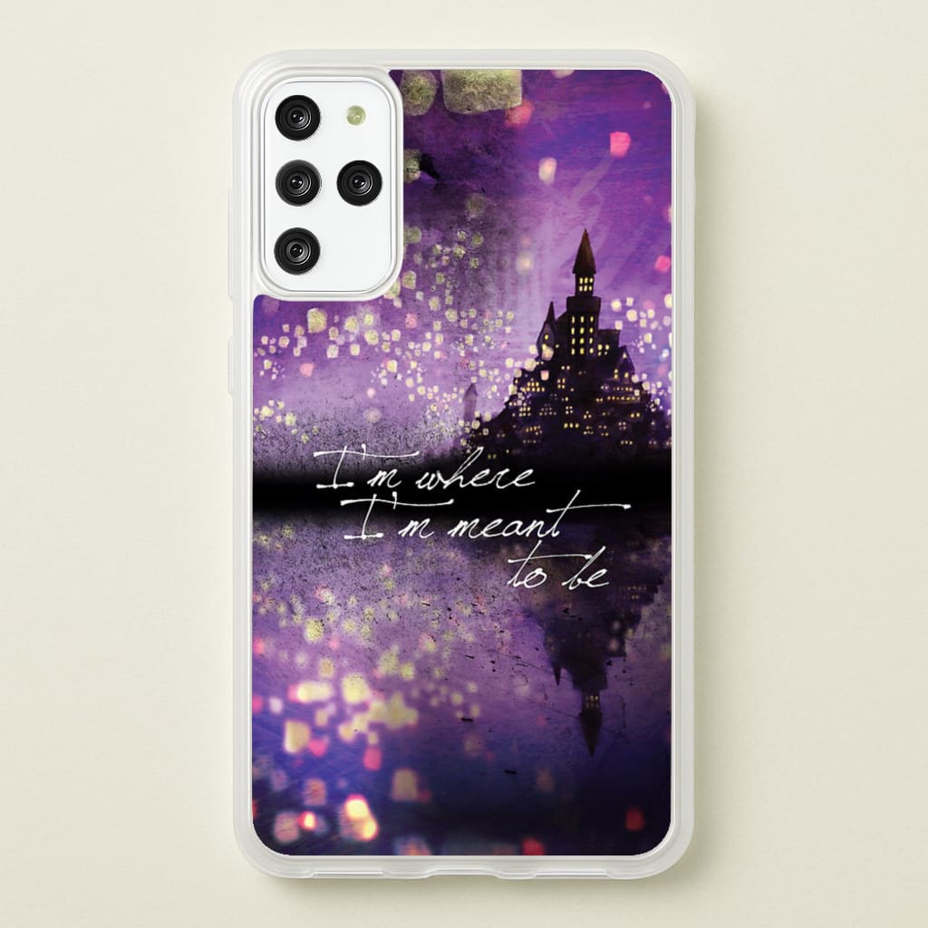 I'm Where I'm Meant To Be Tangled - Disney Phone Case for Galaxy S20 Plus