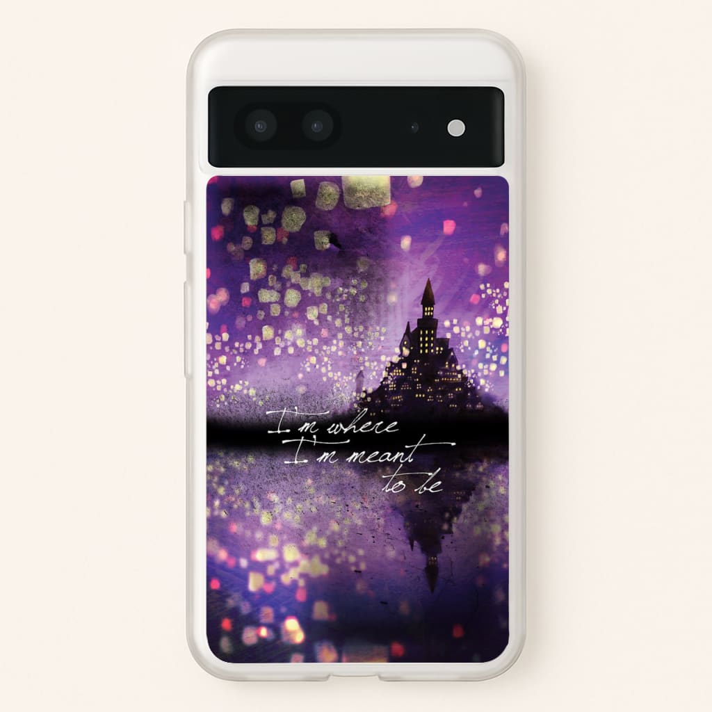 I'm Where I'm Meant To Be Tangled - Disney Phone Case for Google Pixel 7