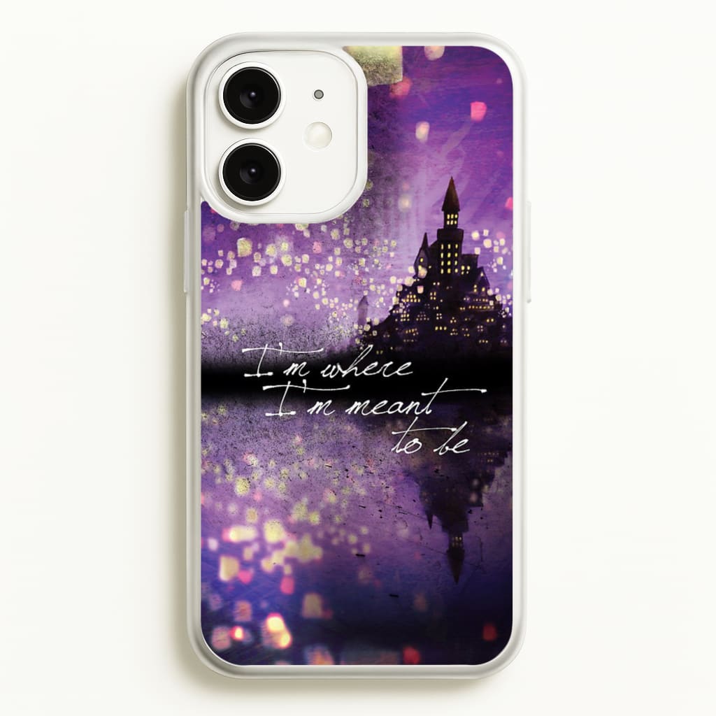 I'm Where I'm Meant To Be Tangled - Disney Phone Case for iPhone 11
