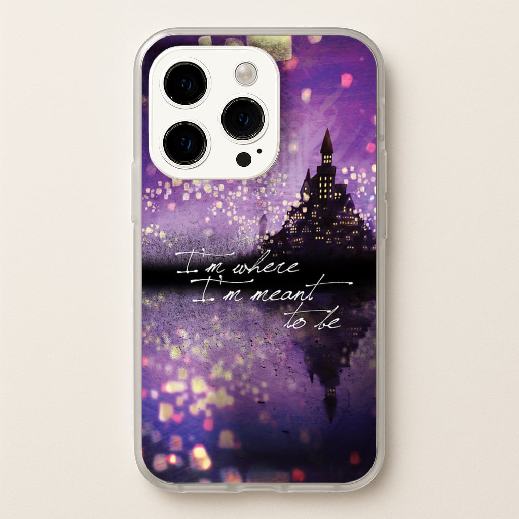 I'm Where I'm Meant To Be Tangled - Disney Phone Case for iPhone 15 Pro Max