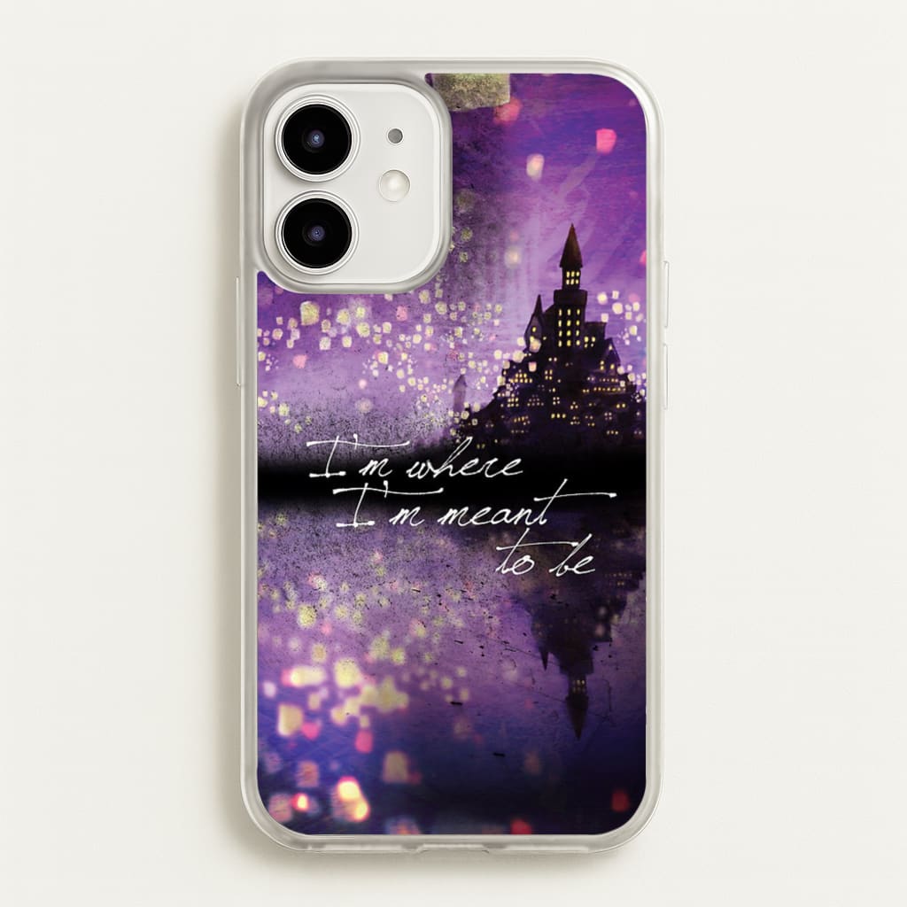 I'm Where I'm Meant To Be Tangled - Disney Phone Case for iPhone 12 / 12 Pro