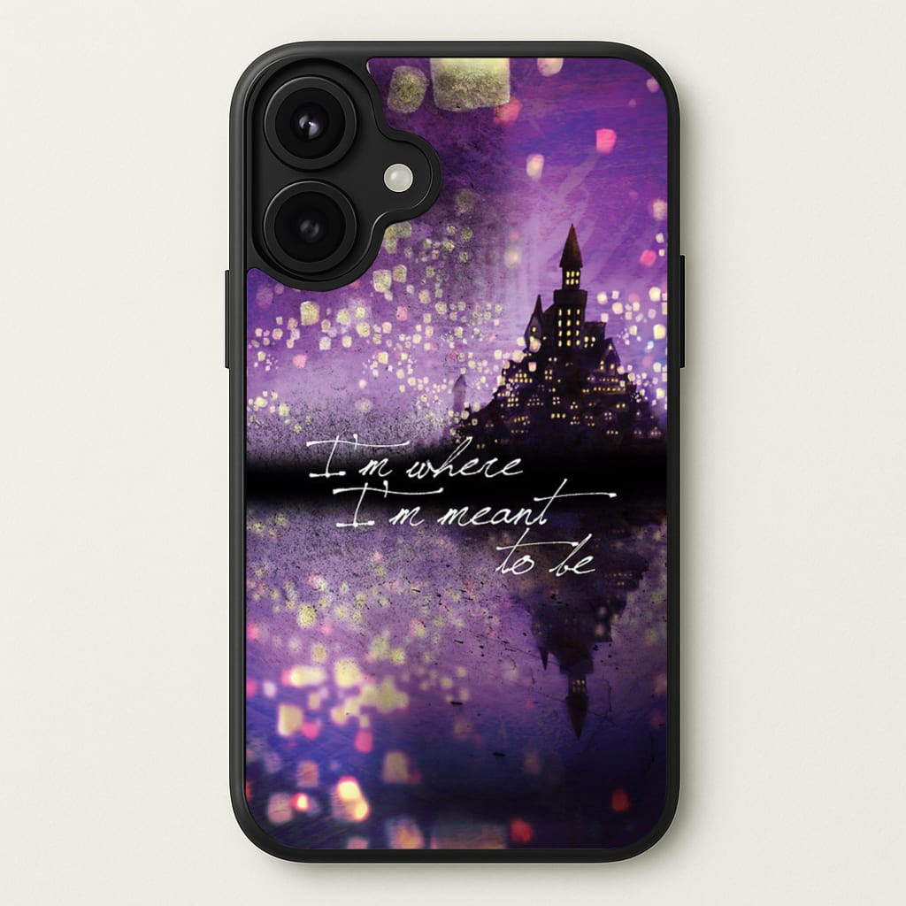 I'm Where I'm Meant To Be Tangled Phone Case for iPhone 17