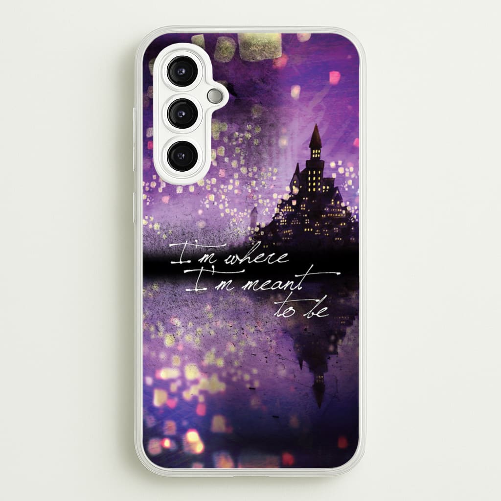 I'm Where I'm Meant To Be Tangled - Disney Phone Case for Galaxy A14