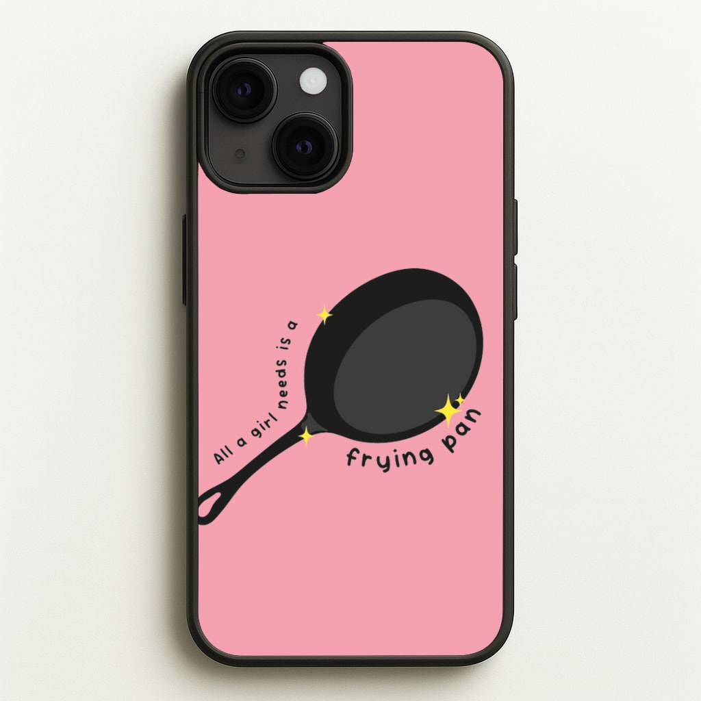 All A Girl Needs Is A Frying Pan - Tangled Phone Case for iPhone 13 Mini