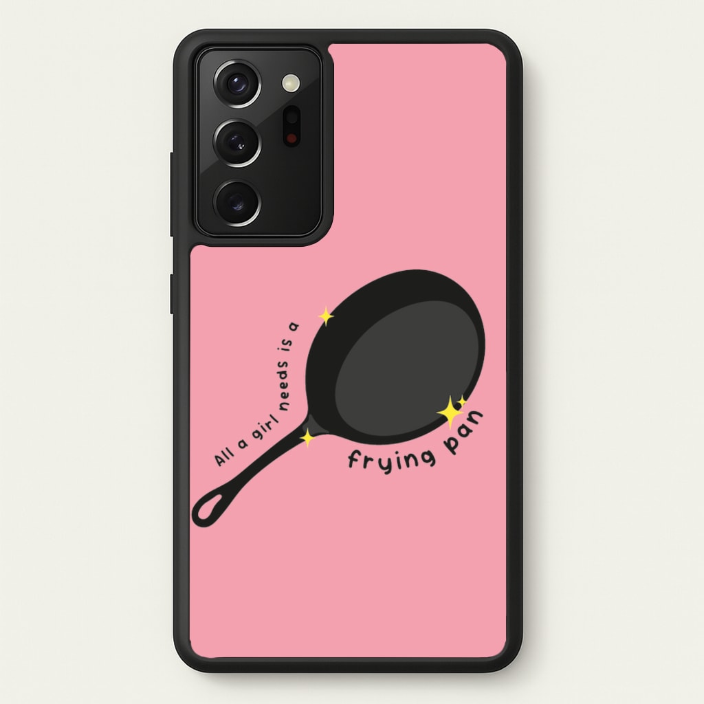 All A Girl Needs Is A Frying Pan - Tangled Phone Case for Galaxy Note 20 Ultra
