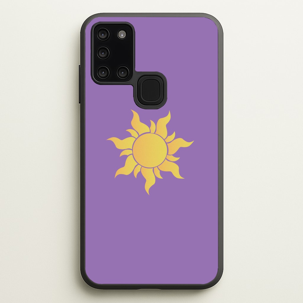 Corona's Crest - Tangled Phone Case for Galaxy A21s