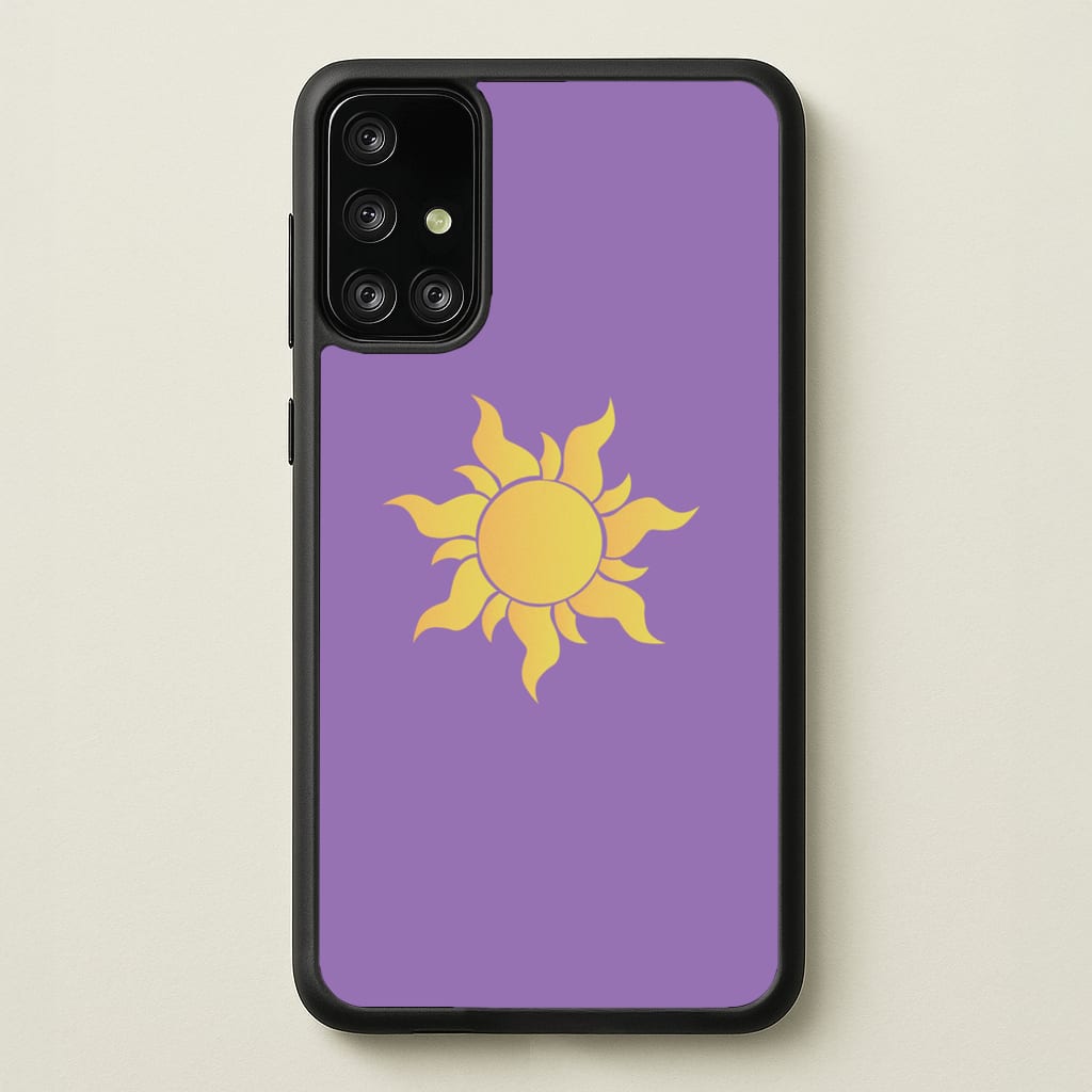 Corona's Crest - Tangled Phone Case for Galaxy A71