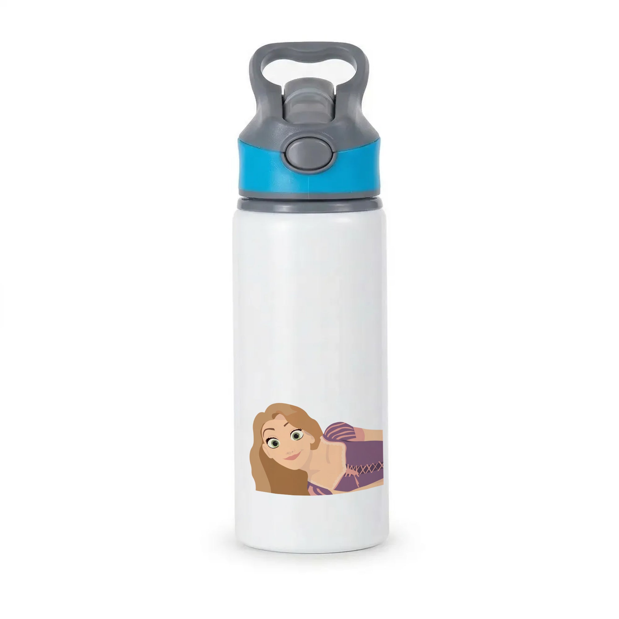 Rapunzel Active Water Bottle - Blue
