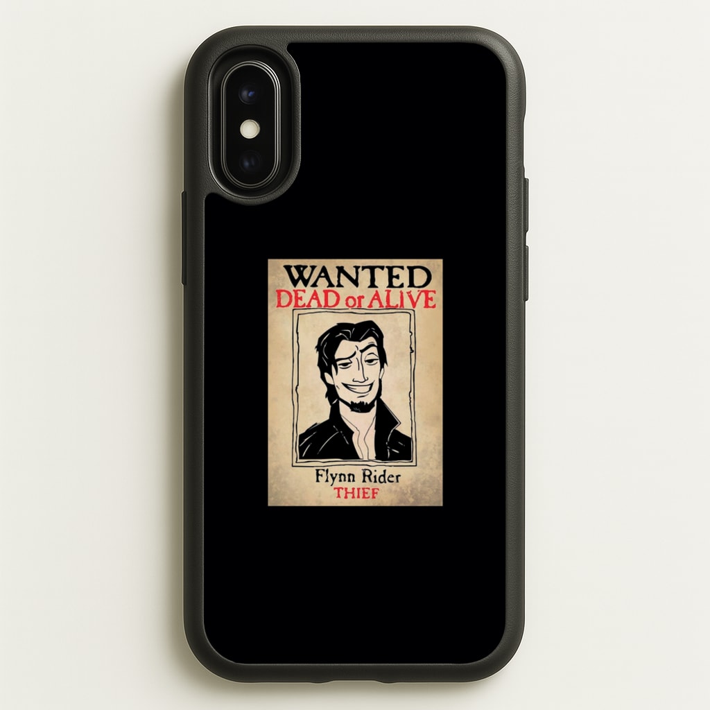 Wanted Dead Or Alive - Tangled Phone Case for iPhone X / XS
