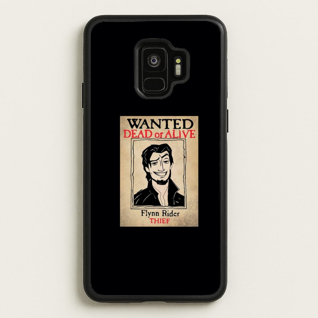 Wanted Dead Or Alive - Tangled Phone Case for Galaxy S9