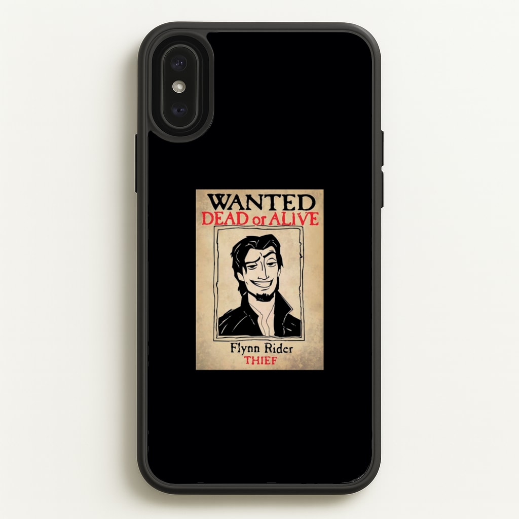 Wanted Dead Or Alive - Tangled Phone Case for iPhone XS Max