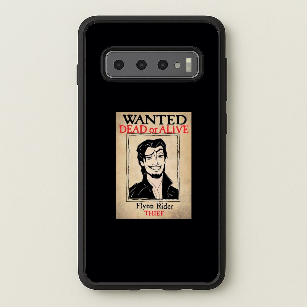 Wanted Dead Or Alive - Tangled Phone Case for Galaxy S10