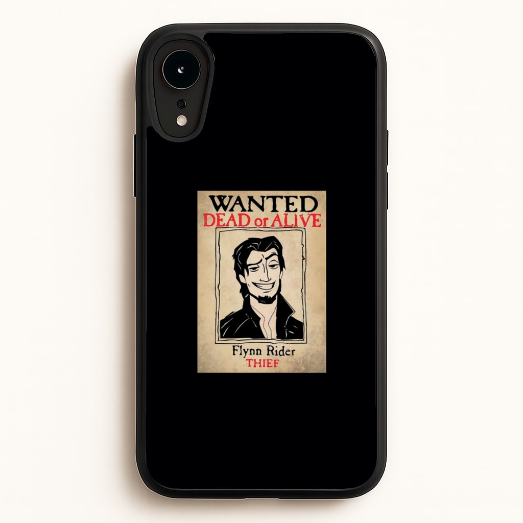 Wanted Dead Or Alive - Tangled Phone Case for iPhone XR