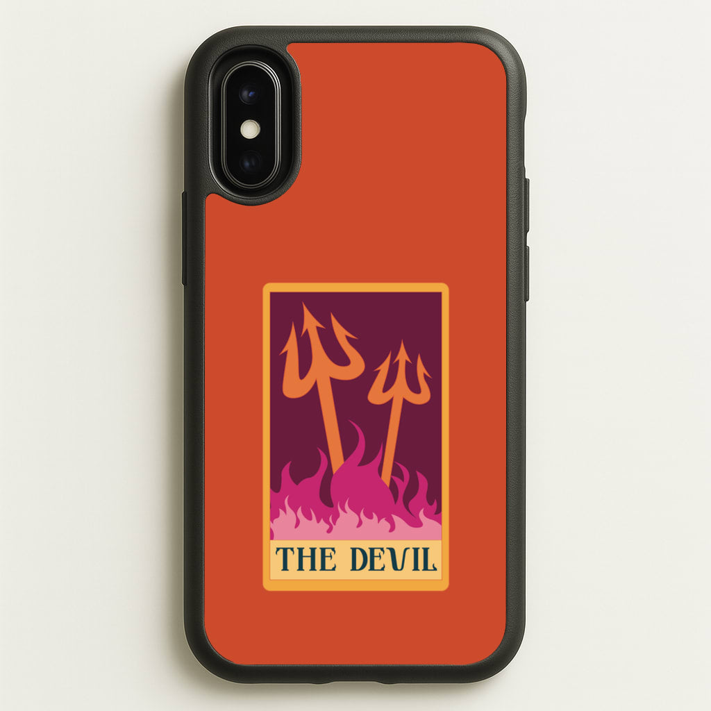The Devil - Tarot Cards - Tarot Cards Phone Case for iPhone X / XS