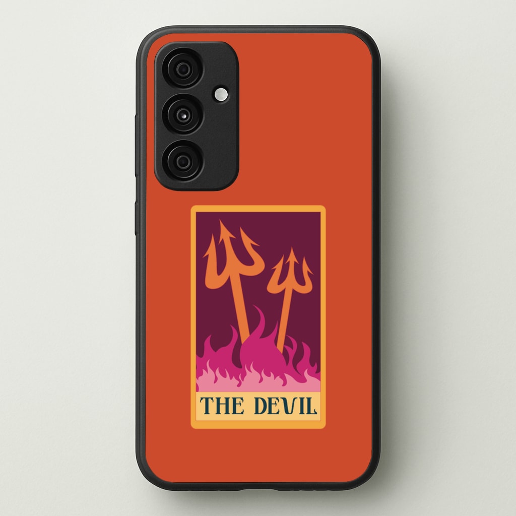 The Devil - Tarot Cards - Tarot Cards Phone Case for Galaxy A35