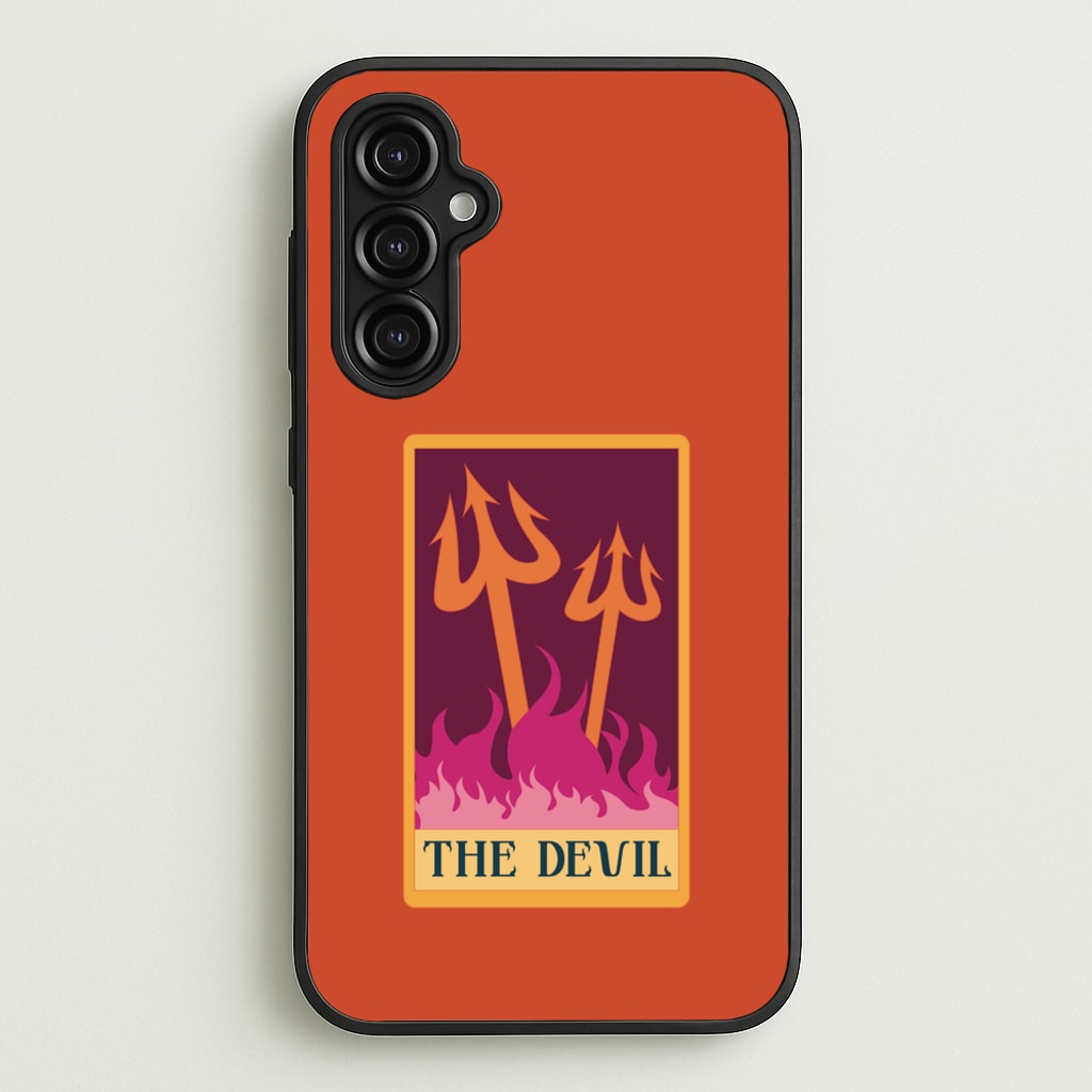 The Devil - Tarot Cards - Tarot Cards Phone Case for Galaxy A14